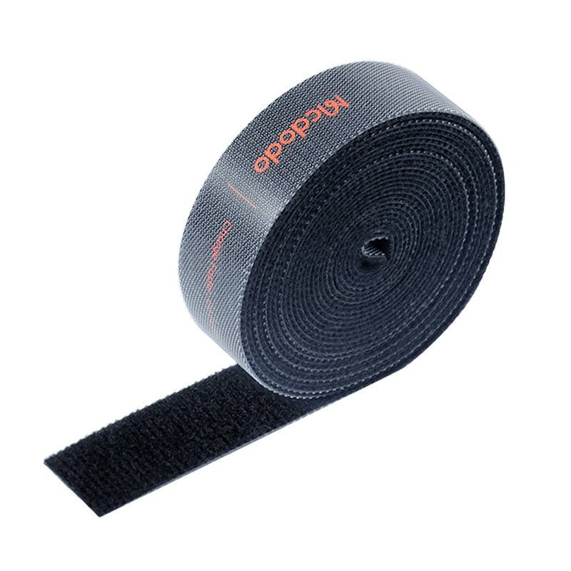 Velcro juosta, kabelių tvarkyklė Mcdodo VS-0961, 3 m (juoda)