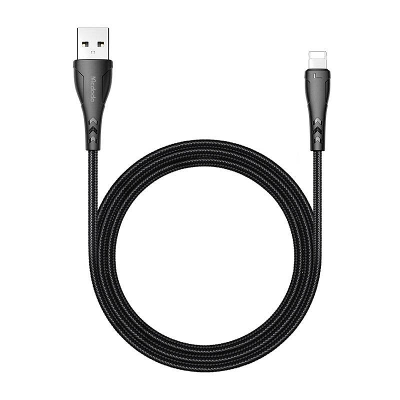 USB ir Lightning kabelis, Mcdodo CA-7441, 1,2 m (juodas)