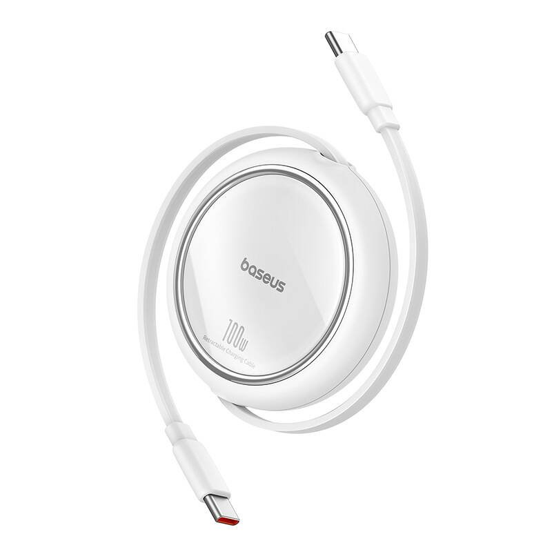 Kabelis iš USB-C į USB-C Baseus Free2Draw, PD, 100 W, 1 m (baltas)
