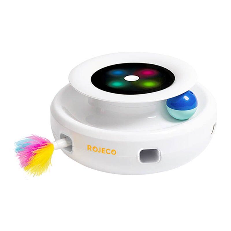 Rojeco 2 in 1 interaktyvūs kačių žaislai