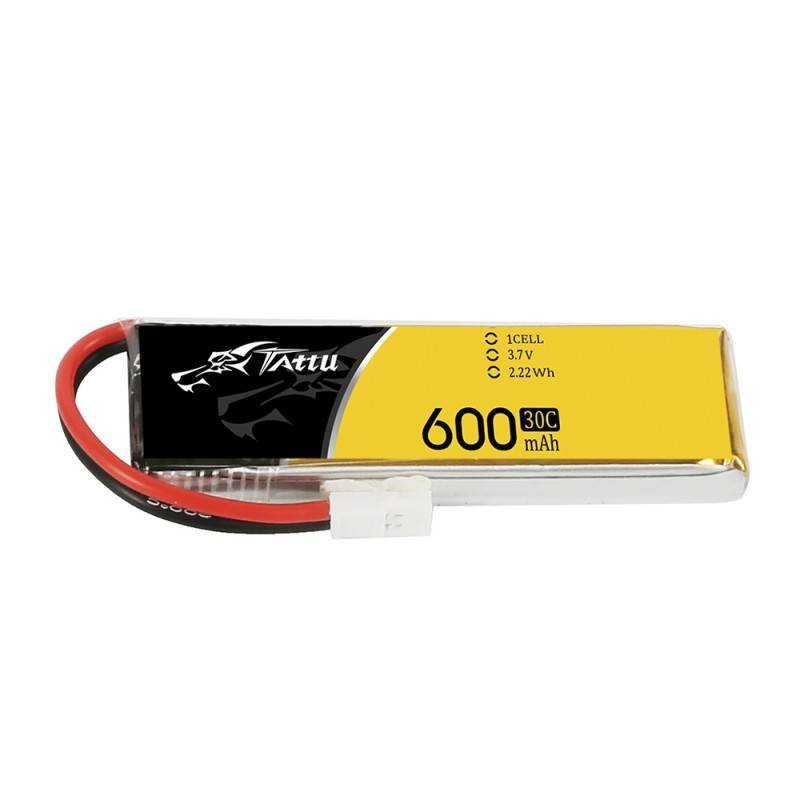 Baterija Tattu 600mAh 3.7V 30C 1S1P Molex (1 vnt.)