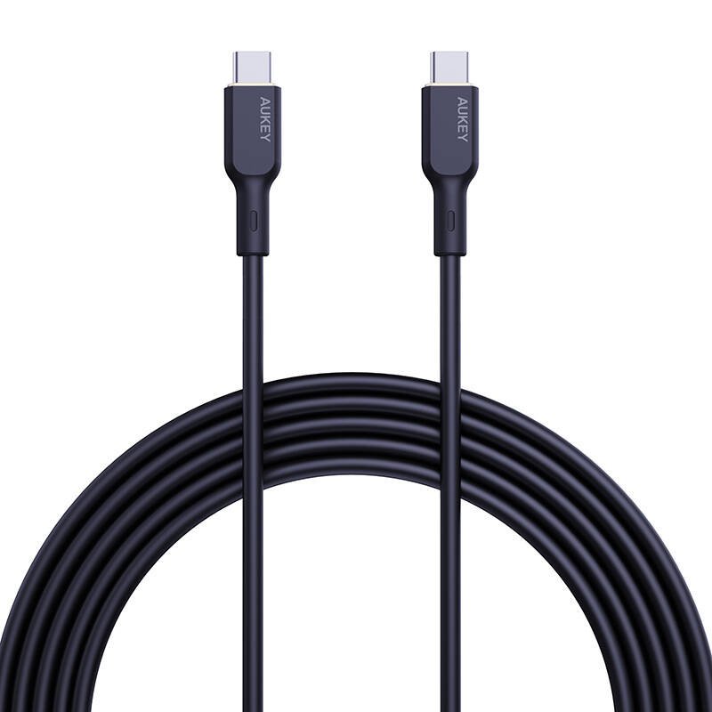 Kabelio Aukey CB-SCC102 USB-C į USB-C 1,8 m (juodas)