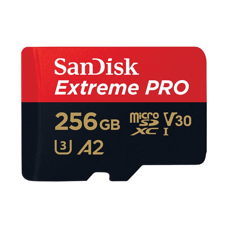 Atminties kortelė SANDISK EXTREME PRO microSDXC 256GB 200/140 MB/s UHS-I U3 (SDSQXCD-256G-GN6MA)