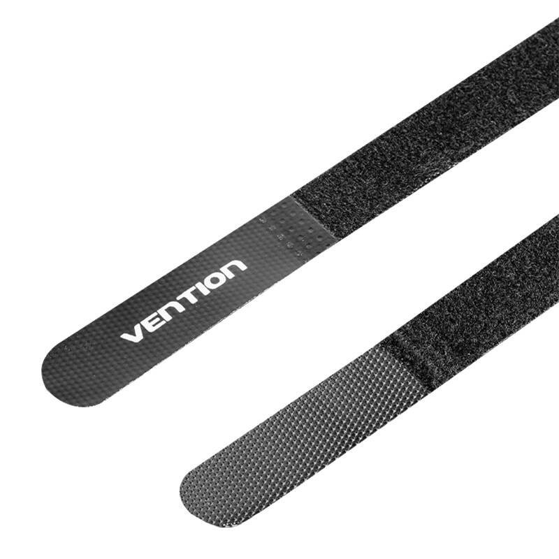 Velcro juosta, kabelių tvarkyklė Vention KAOB0 (juoda)