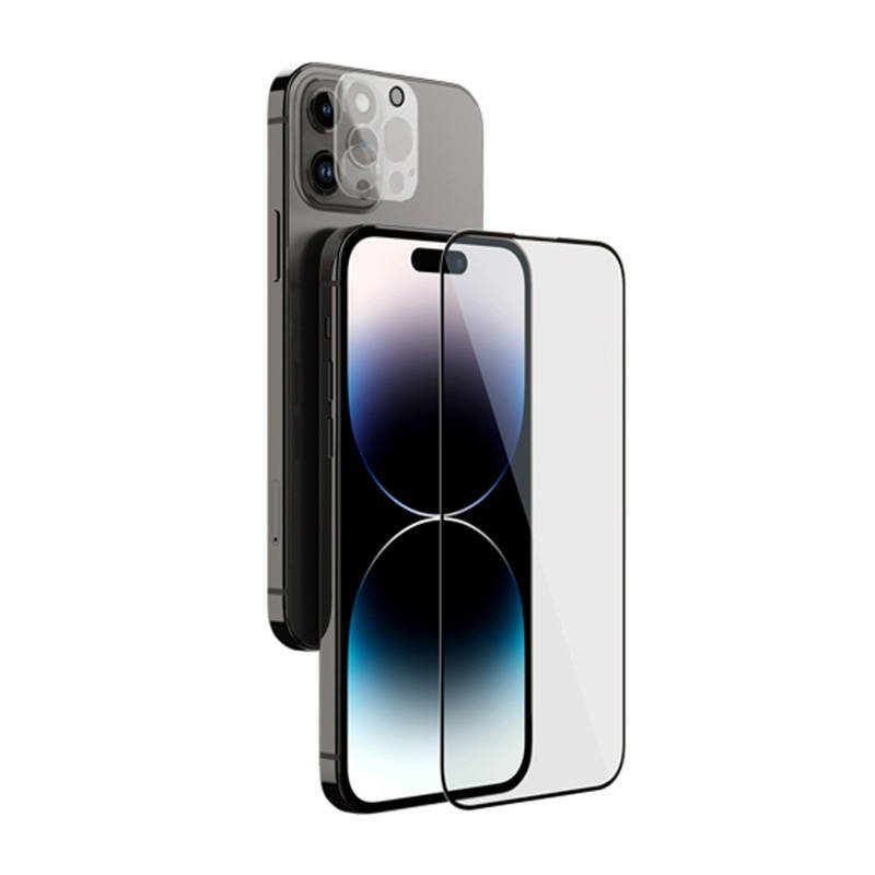 Apsauginis grūdintas stiklas ekranui ir kamerai Nillkin HD 2 in 1, skirtas Apple iPhone 14 Pro