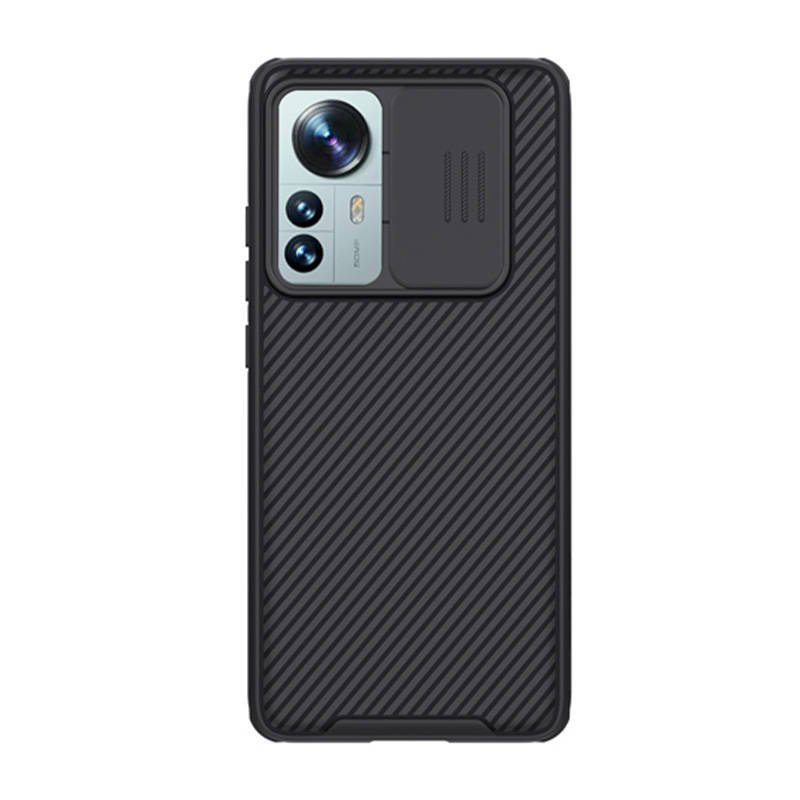 Dėklas Nillkin CamShield Pro, skirtas Xiaomi 12 Pro/12S Pro (juodas)