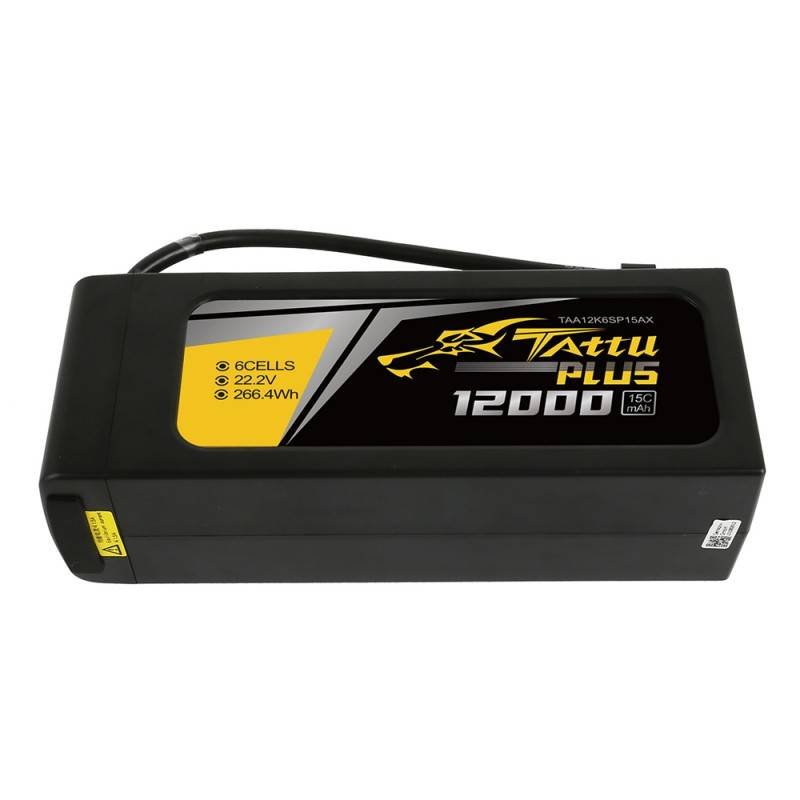 Akumuliatorius Tattu Plus 12000mAh 22.2V 15C 6S1P
