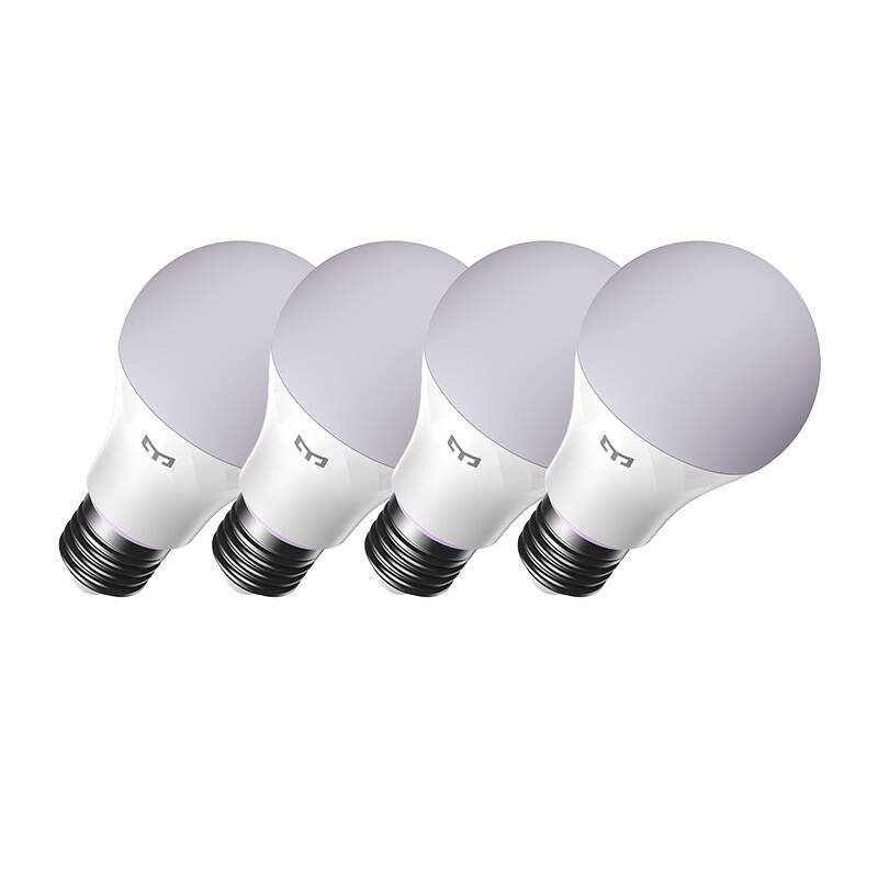 Yeelight E27 išmanioji lemputė W4 (spalvota) - 4 vnt.
