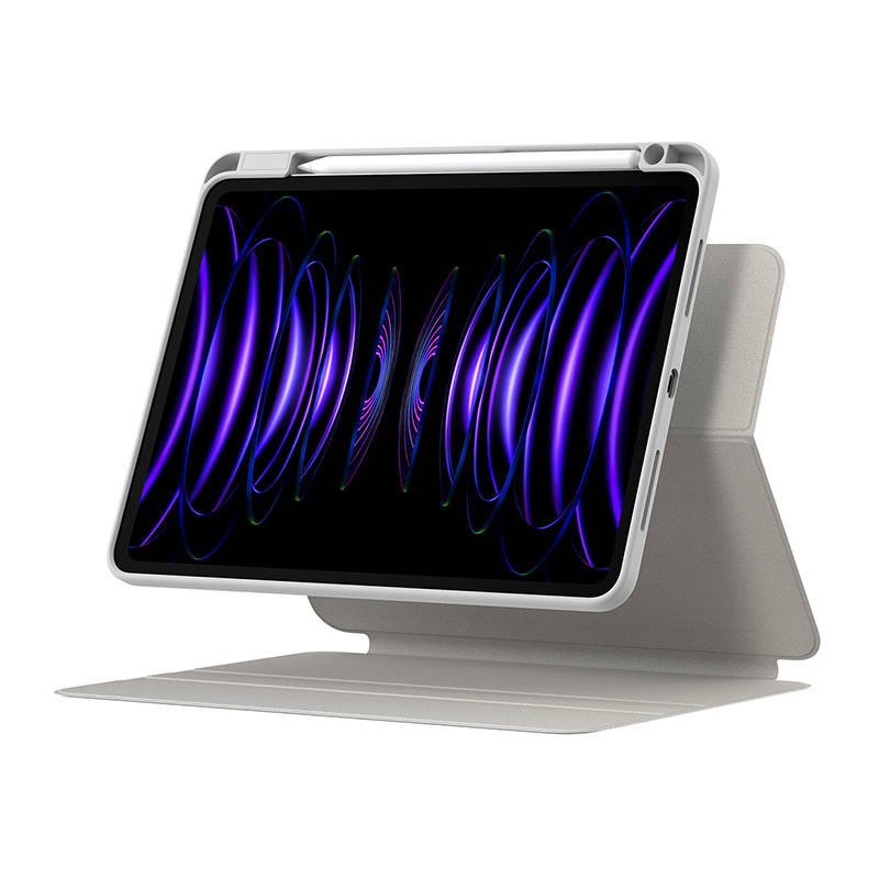 Baseus Minimalist Series IPad PRO 11/Pad Air4/Air5 10.9 Magnetinis apsauginis dėklas (šviesiai pilkas)