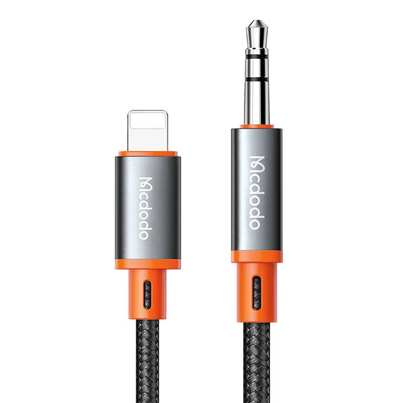 Laidas Mcdodo CA-0780 Lightning to 3,5 mm AUX mini jack, 1,2 m (juodas)