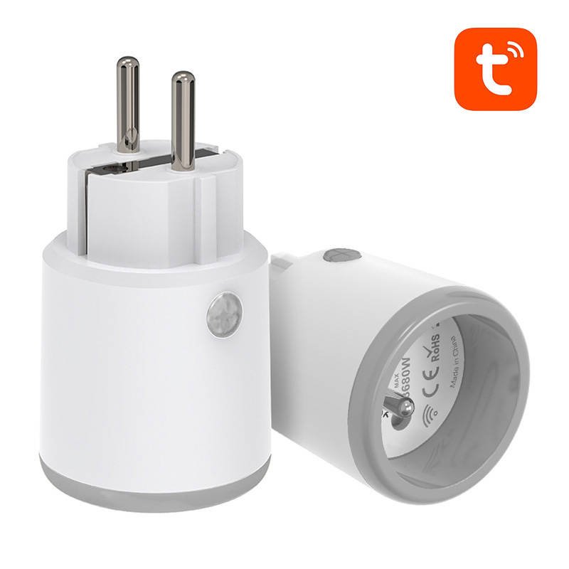 Išmanioji rozetė NEO NAS-WR15W 16A, FR, WiFi TUYA