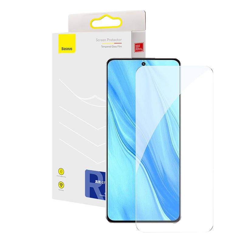 Grūdinto stiklo ekrano apsauga Baseus, skirta realme GT2 Master Explorer Edition