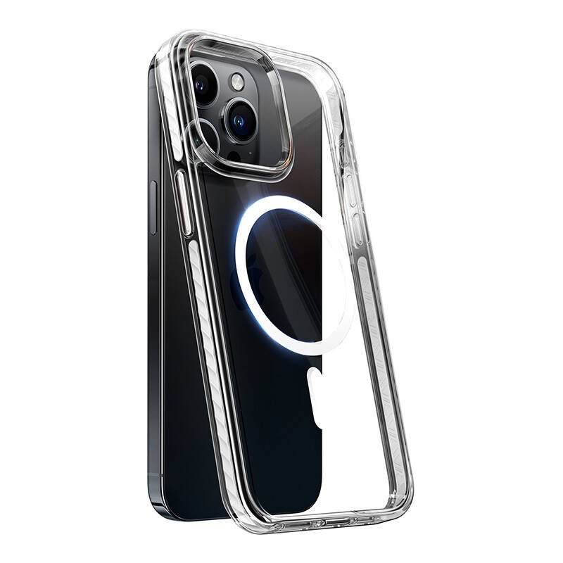 Torras telefono dėklas Sparka, skirtas iPhone 15 PRO (skaidrus)