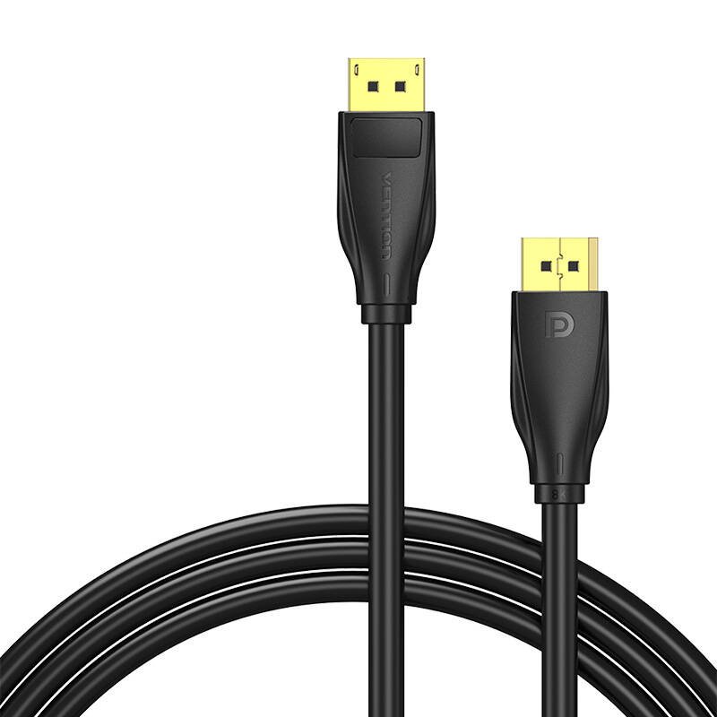 DisplayPort 1.4 kabelis Vention HCCBI 3m, 8K 60Hz/ 4K 120Hz (juodas)