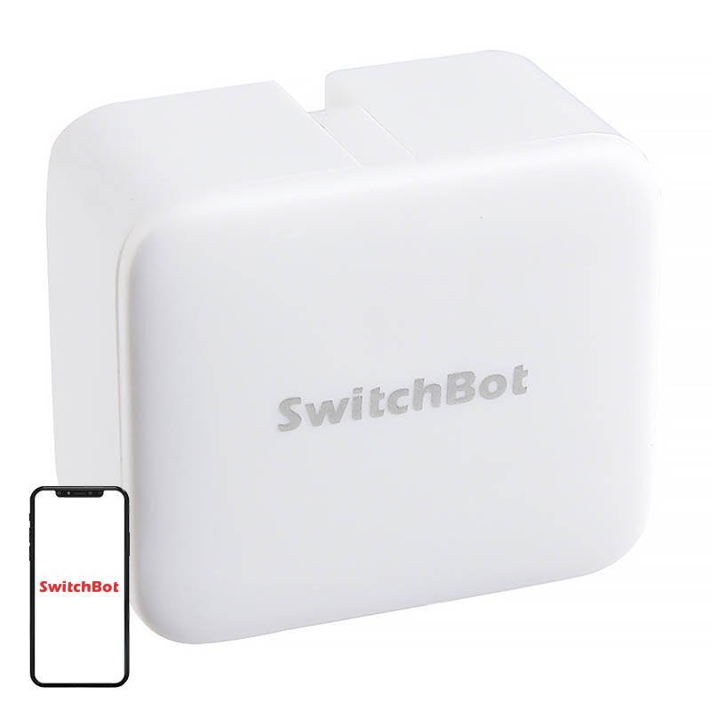 Belaidis nuotolinio valdymo jungiklis SwitchBot-S1 (baltas)