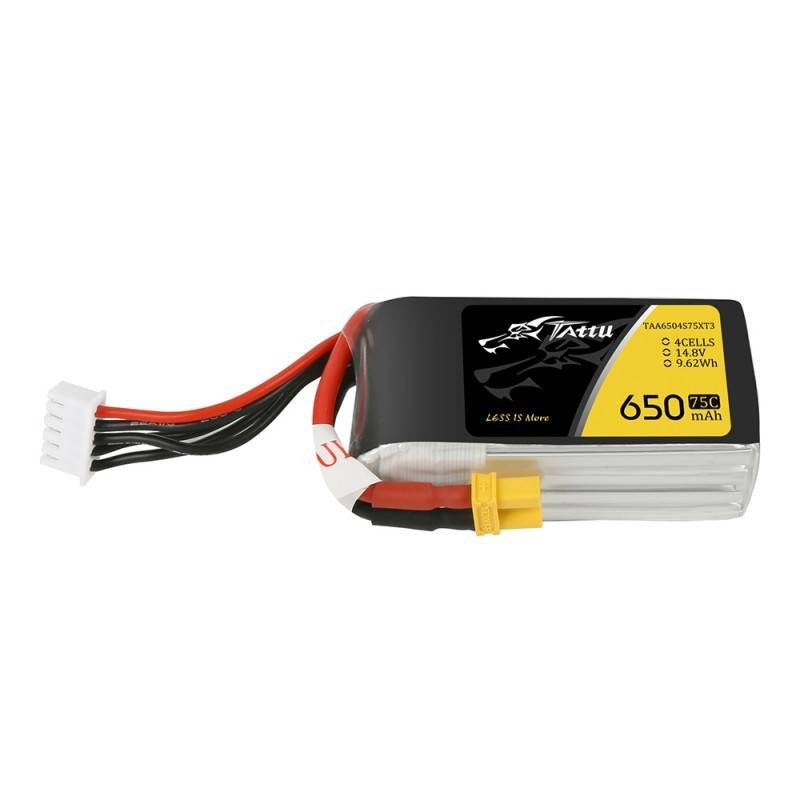 Baterija Tattu 650 mAh 14,8 V 75C 4S1P XT30