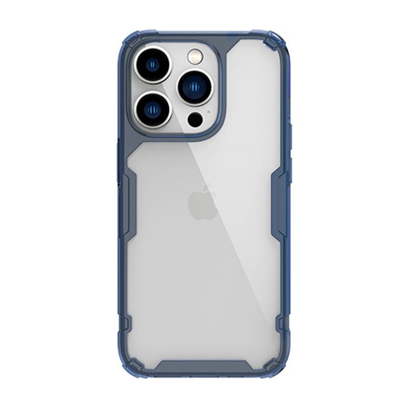 Dėklas Nillkin Nature TPU Pro, skirtas Apple iPhone 14 Pro (mėlynas)