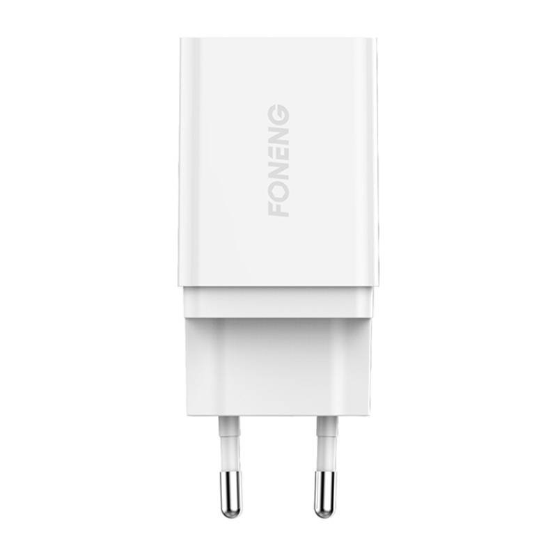 Greitasis įkroviklis Foneng K300 18W 1x USB 3A (baltas)