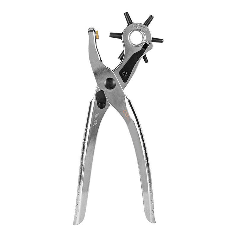 Odinės skylamušis 9” Deli Tools EDL1919C (sidabrinis)