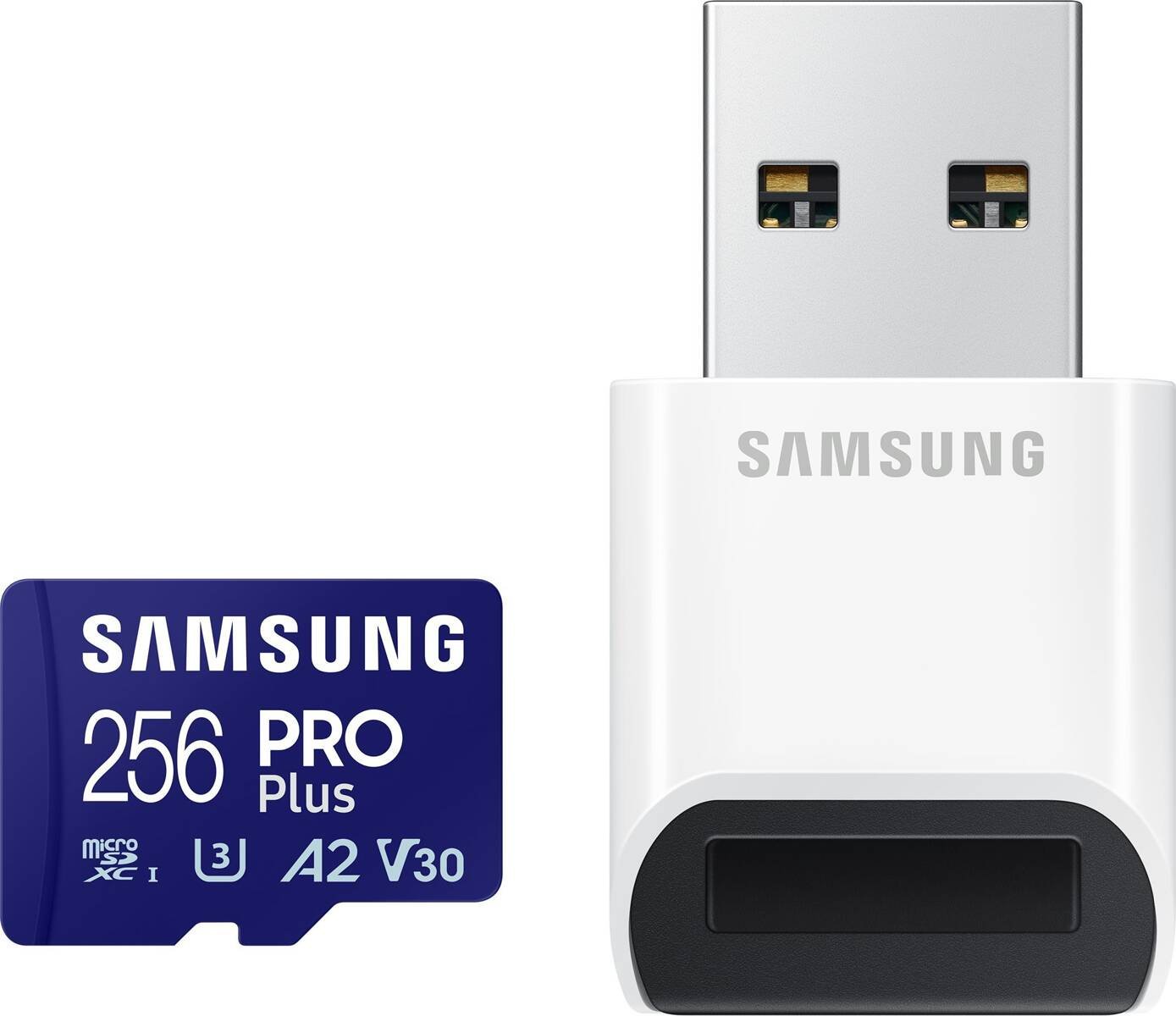 Atminties kortelė Samsung PRO Plus micro SDXC 256 GB U3 A2 V30 (MB-MD256SB/WW)