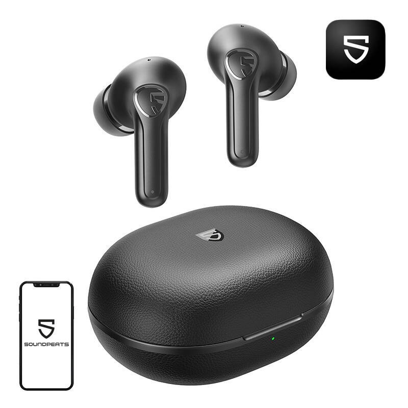 Ausinės Soundpeats Life TWS (juodos spalvos)