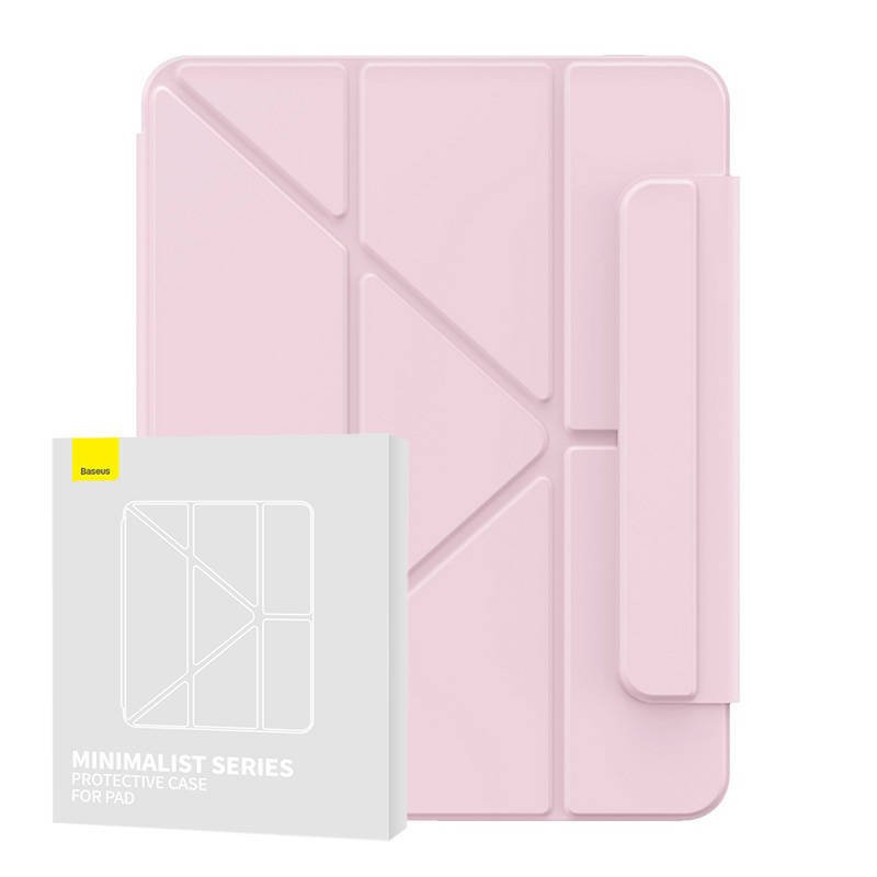 Magnetinis dėklas Baseus Minimalist, skirtas Pad Air4/Air5 10,9″ (kūdikių rožinės spalvos)