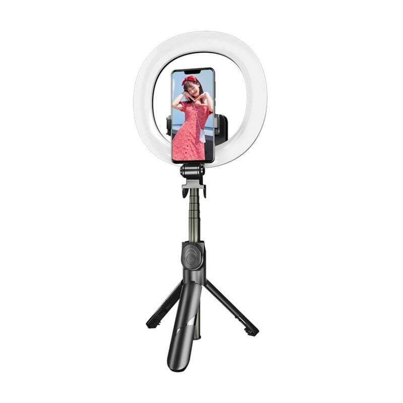 Selfie lazda / stovai Puluz su LED šviesos žiedu