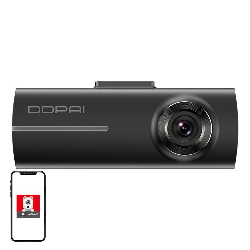 DDPAI N1 Dual Dash cam WiFi 1296p + Galinė kamera 1080p