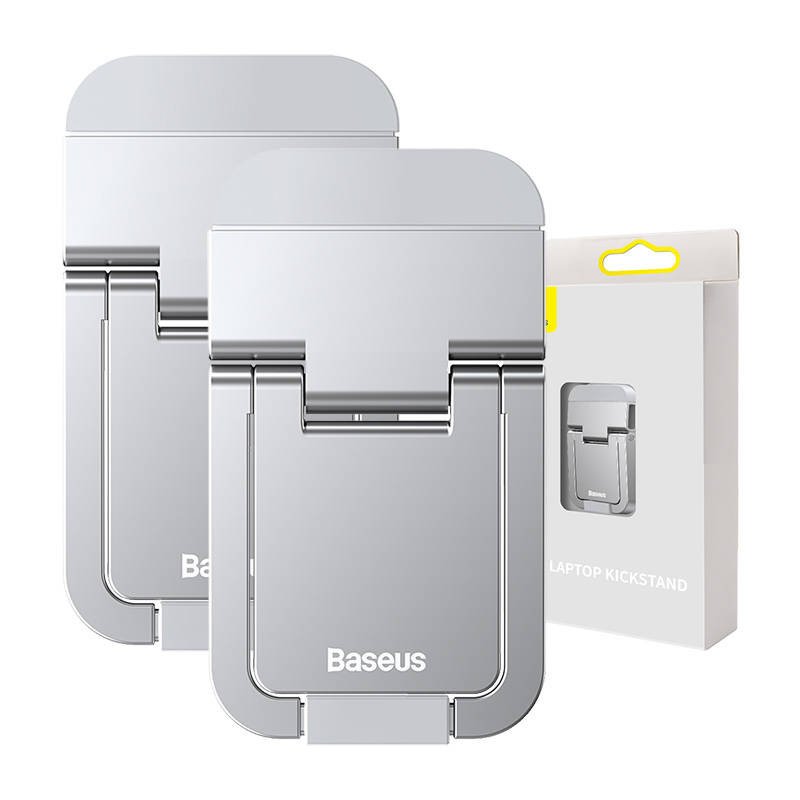 Baseus Slim Laptop Kickstand 2 vnt (sidabrinis)