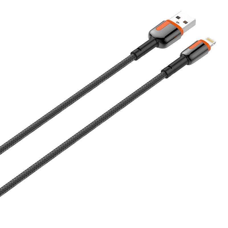LDNIO LS591 Lightning USB kabelis, 2,4 A, ilgis: 1 m