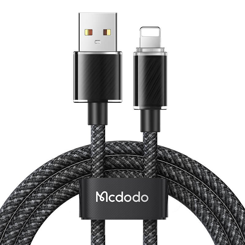 Kabelis USB-A į Lightning Mcdodo CA-3640, 1,2 m (juodas)