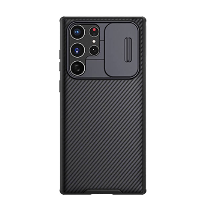 SAMSUNG S22 ULTRA dėklas Nillkin CamShield Pro (juodas)