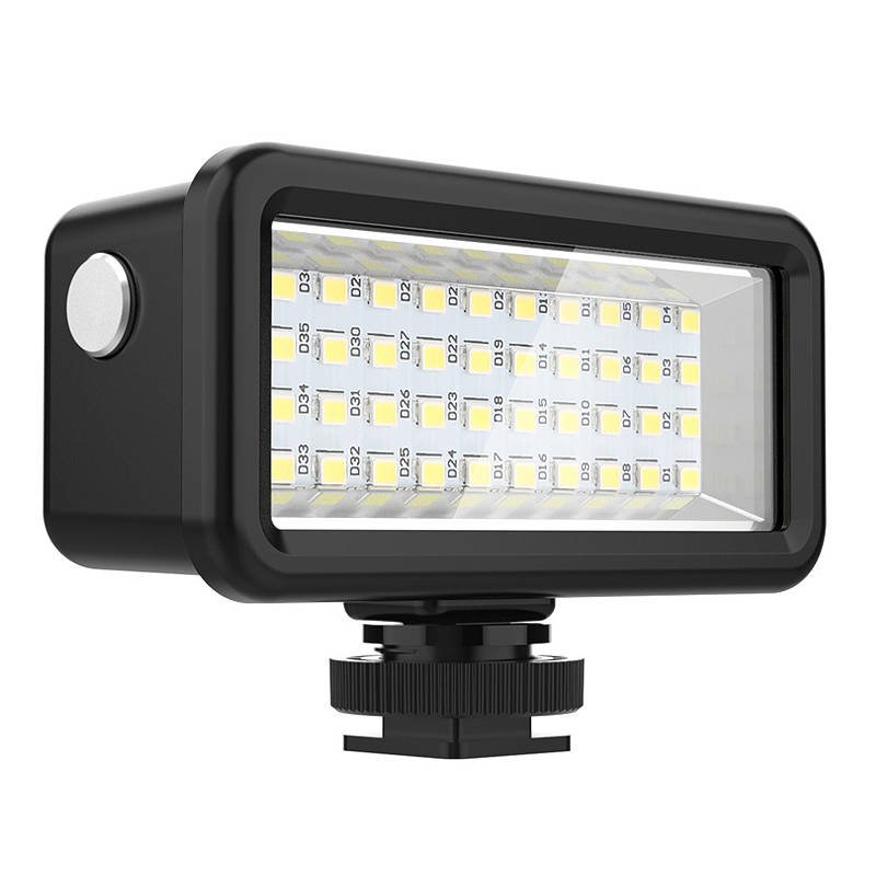 Nardymo atsparus vandeniui žibintas Puluz LED 40m (juodas)