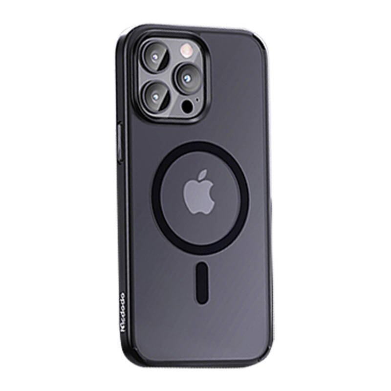 Magnetinis dėklas McDodo, skirtas iPhone 15 Pro Max (juodas)