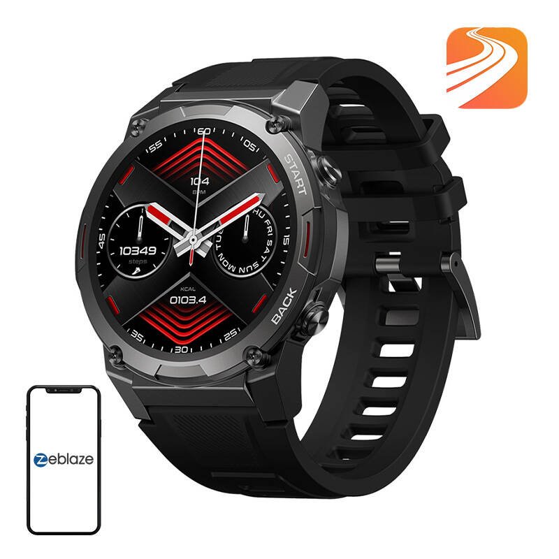 Išmanusis laikrodis Zeblaze VIBE 7 Pro (juodas)