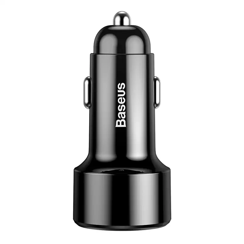 Automobilinis įkroviklis Baseus Magic 2x USB QC 3.0 45W (juodas)