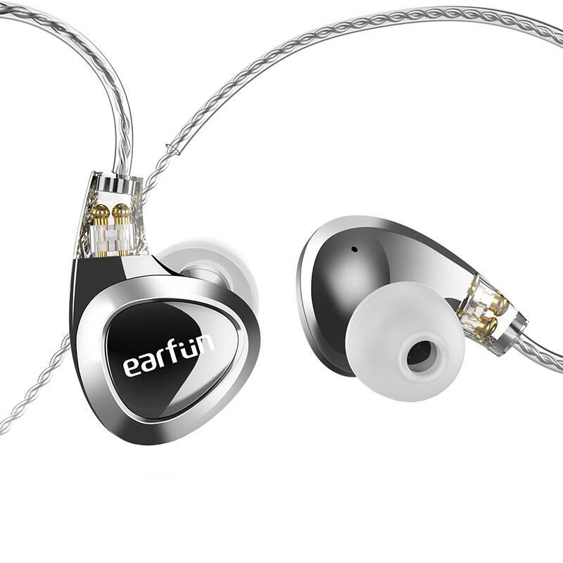 Laidinės ausinės EarFun EH100 (sidabrinės)