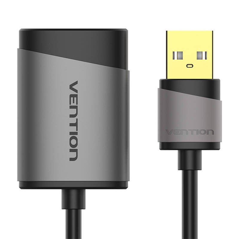 Išorinis USB garso kortelė Vention CDKHB, TRS 3.5mm, 0.15m (pilkas)