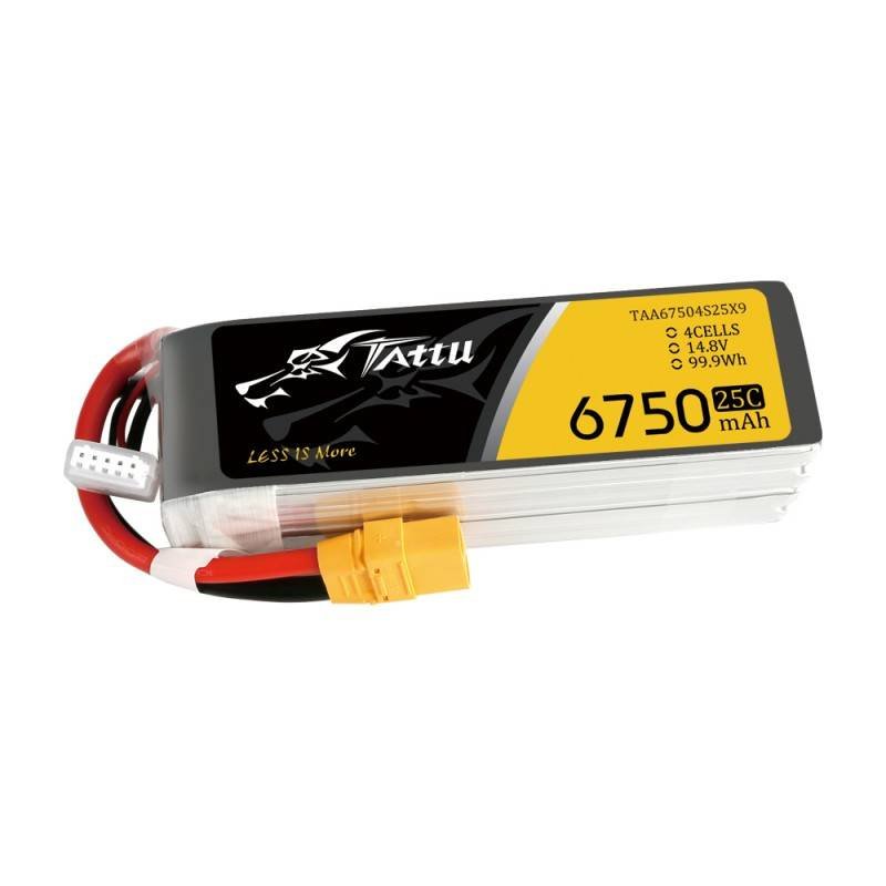 Baterija Tattu 6750mAh 14.8V 25C 4S1P XT90