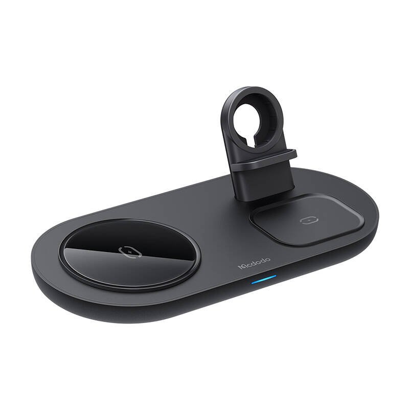 Belaidis įkroviklis Mcdodo CH-7061 3 in 1 15W (mobilusis / TWS / Apple Watch) (juodas)