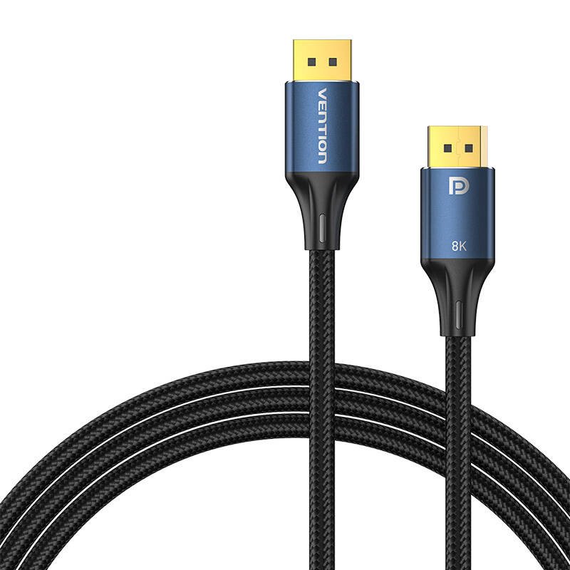 DisplayPort 1.4 kabelis Vention HCELG 1,5m, 8K 60Hz/ 4K 120Hz (mėlynas)