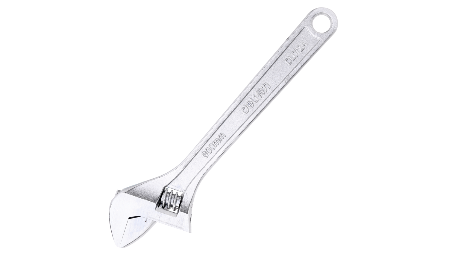 Reguliuojamas raktas 12” Deli Tools EDL012A (sidabrinis)