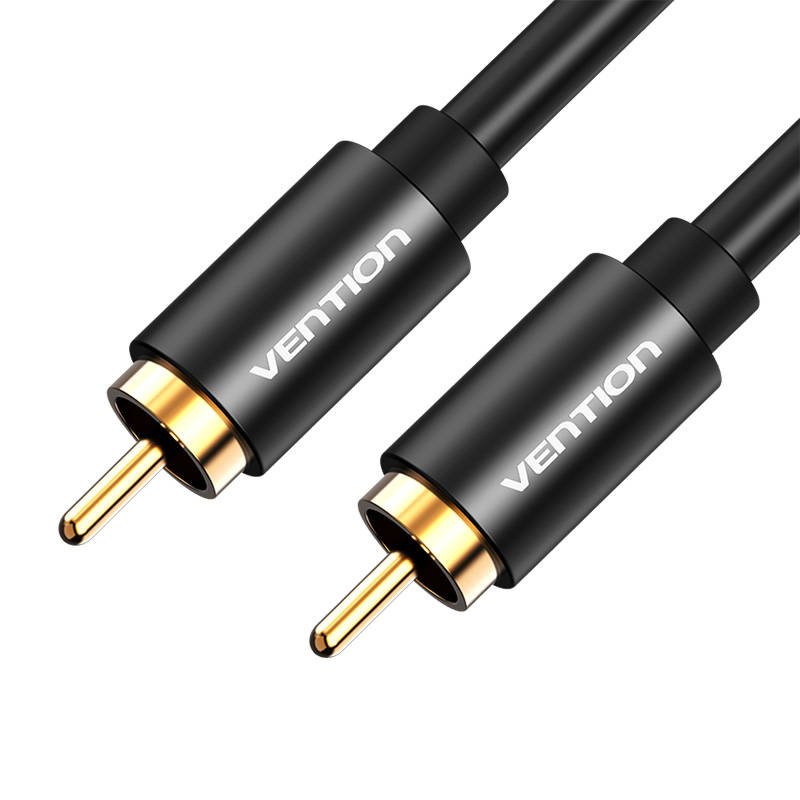 Kabel Audio RCA Vention VAB-R09-B200 2 m (juodas)