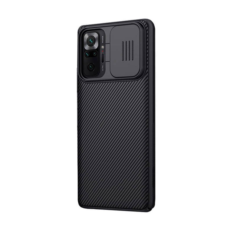 Xiaomi Redmi Note 10 Pro/10 Pro Max skirtas dėklas CamShield (juodas)