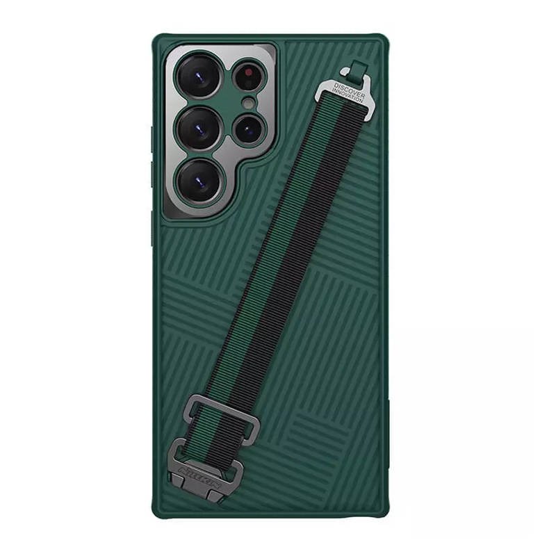 Nillkin Strap dėklas, skirtas Samsung Galaxy S23 Ultra (žalias)