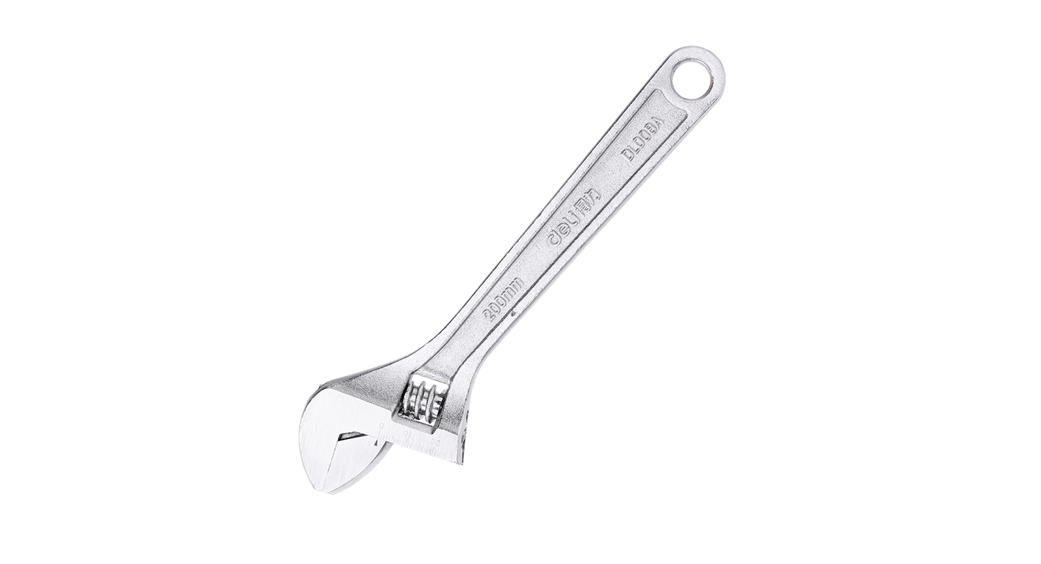 Reguliuojamas raktas 8” Deli Tools EDL008A (sidabrinis)