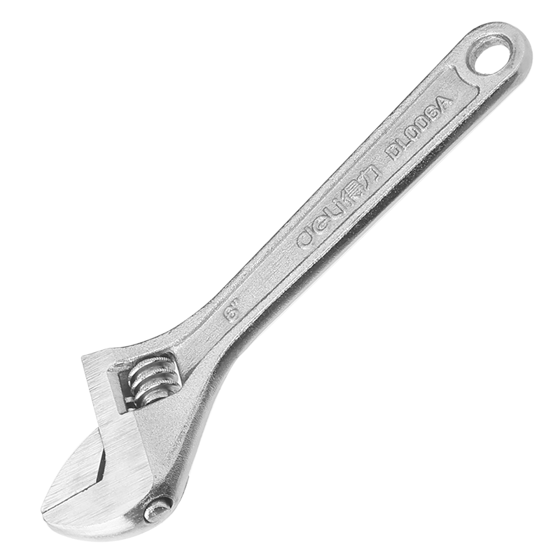 Reguliuojamas raktas 6” Deli Tools EDL006A (sidabrinis)
