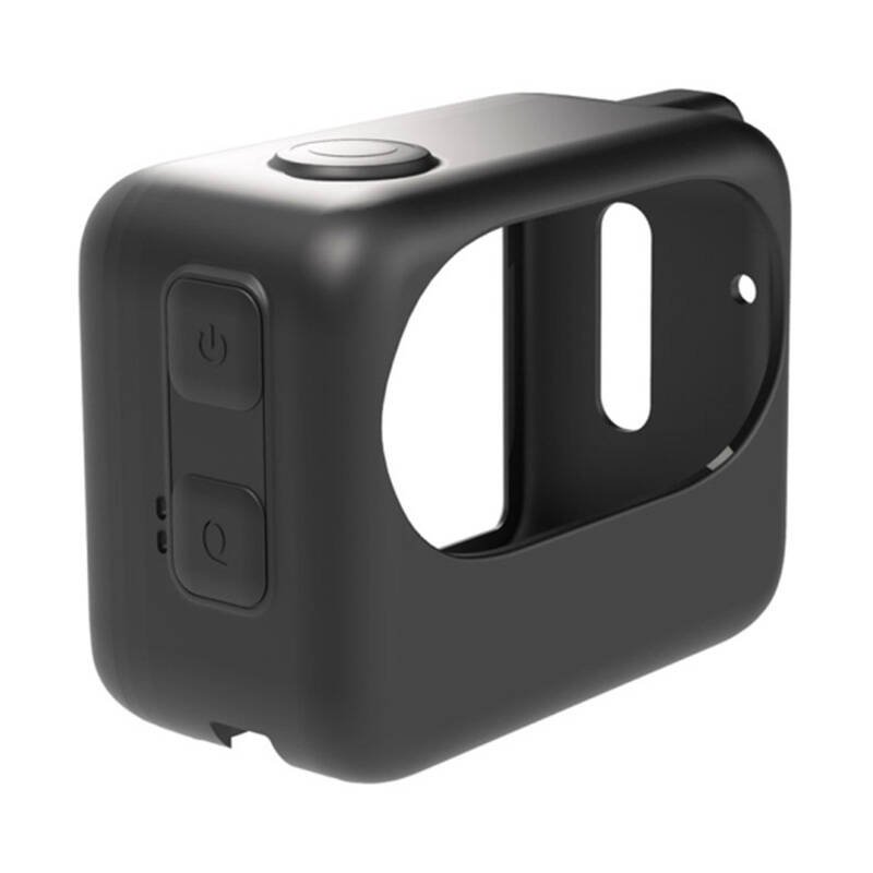 PULUZ silikoninis dėklas su kameros įkrovimo funkcija Insta360 GO 3/GO 3S (juoda)