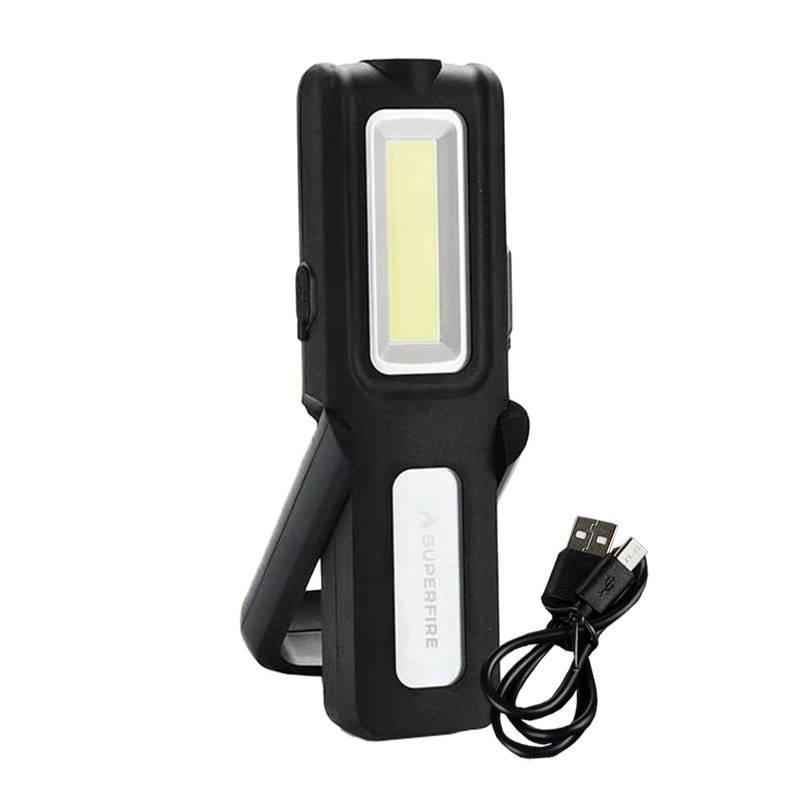 Dirbtuvėms skirtas prožektorius Superfire G12, 566 lm, USB