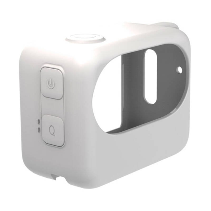 PULUZ silikoninis dėklas su kameros įkrovimo funkcija Insta360 GO 3/GO 3S (balta)